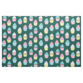 Kute cupcakes Kinder bakkerijbehandelingen Stof (Fat Quarter)