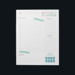 Kute Daily Planner Notitieblok<br><div class="desc">Plan uw dag met deze eenvoudige dagelijkse planner met "washi tape". U kunt uw te gebruiken doelen,  maaltijden,  boodschappenlijstjes schrijven en zelfs controleren hoeveel glazen water u hebt drink. Ook beschikbaar:</div>