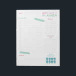 Kute Daily Planner Notitieblok<br><div class="desc">Plan uw dag met deze eenvoudige dagelijkse planner met "washi tape". U kunt uw te gebruiken doelen,  maaltijden,  boodschappenlijstjes schrijven en zelfs controleren hoeveel glazen water u hebt drink. Ook beschikbaar:</div>