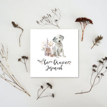 Kute Dalmatiaanse puppy met geratificeerde citaat 