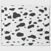 Kute Dalmatian Print Wrapping Paper Cadeaupapier (Vlak)