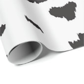 Kute Dalmatian Print Wrapping Paper Cadeaupapier (Rol Hoek)