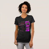 Kute Dance Dancer Design T-shirt (Voorkant volledig)