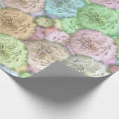 Kute dandelions in pastel cadeaupapier (Hoek)