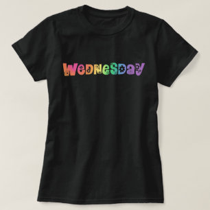 Kute Day of the Week Woensdag T-shirt