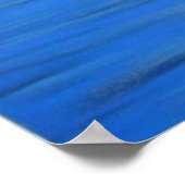 Kute decor art strand Poster, Sailor Boy & zeilboo Poster (Hoek)