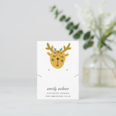 KUTE DEER LITTLE EXPLORER KETTING DIE WEERGAVE MAA VISITEKAARTJE (Staand voorkant)