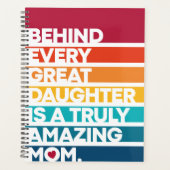 Kute Design Expression Text voor Moederdag Planner (Voorkant)