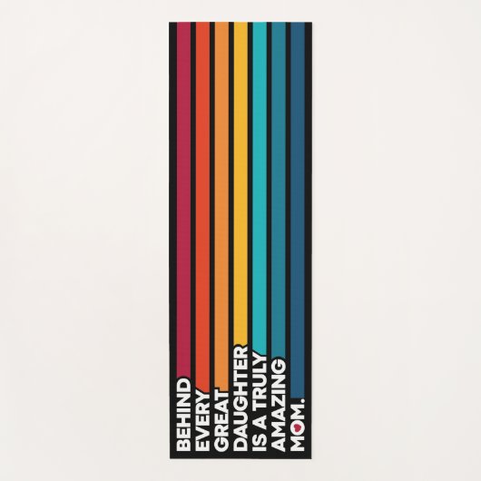 Kute Design Expression Text voor Moederdag Yogamat (Voorkant)