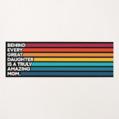 Kute Design Expression Text voor Moederdag Yogamat (Voorkant (horizontaal))