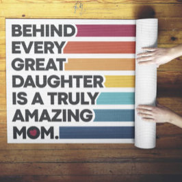 Kute Design Expression Text voor Moederdag Yogamat