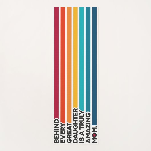 Kute Design Expression Text voor Moederdag Yogamat (Voorkant)