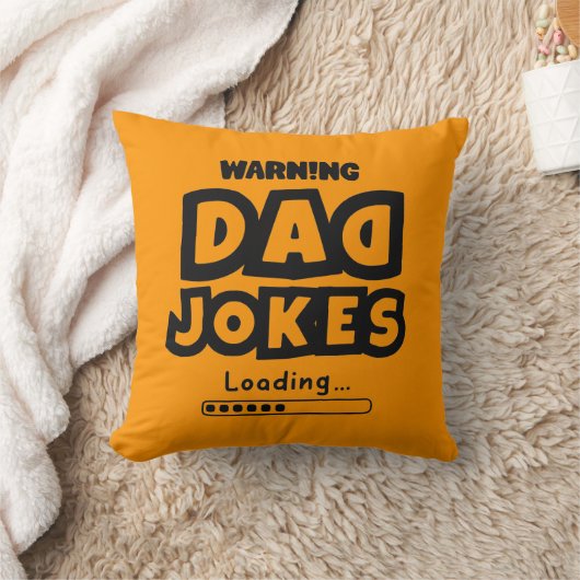 Kute Design Pa Jokes Loading for Vaderdag Kussen (Deken)