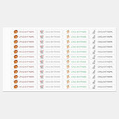 Kute dieren Aangepaste persoonlijke naam Kleding Labels (Vel)