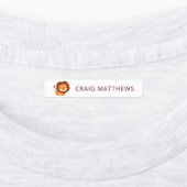 Kute dieren Aangepaste persoonlijke naam Kleding Labels (Aangebracht)