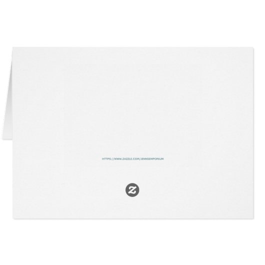 Kute dieren | BABY SHOWER (Achterkant Horizontaal)