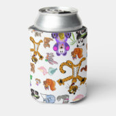 Kute dieren blikjeskoeler (Blikje Achterkant)