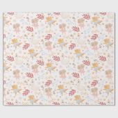 Kute dieren cadeaupapier (Vlak)