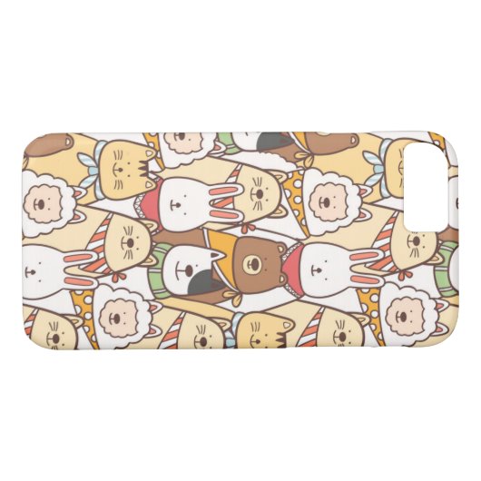 Kute dieren Case-Mate iPhone case (Achterkant (Horizontaal))