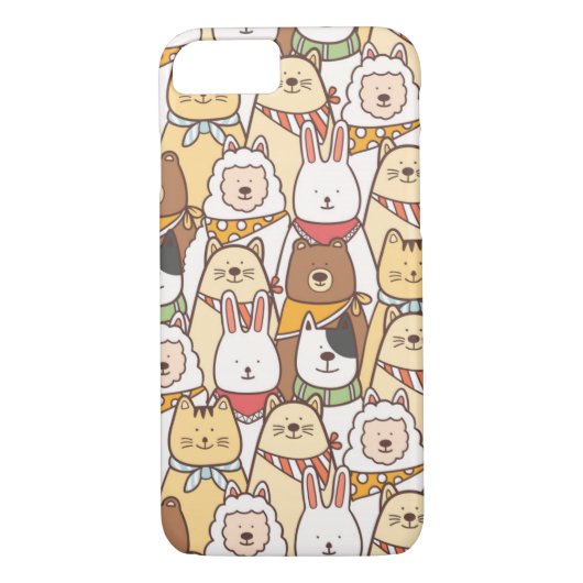 Kute dieren Case-Mate iPhone case (Achterkant)