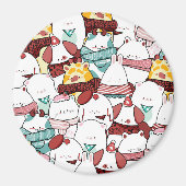 Kute dieren magneet (Voorkant)