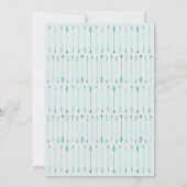 Kute dieren met één Baby shower Kaart (Achterkant)