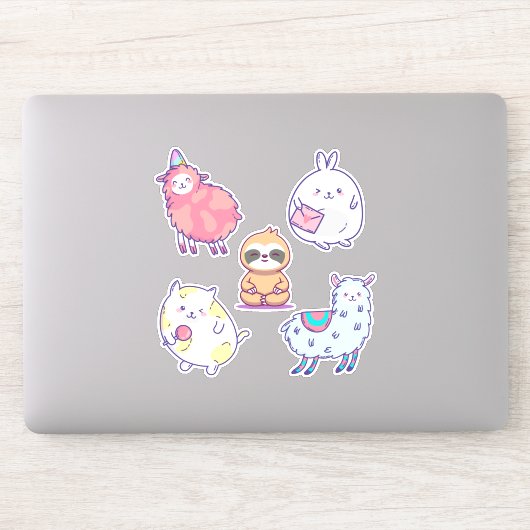Kute dieren sticker (Computer)