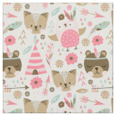 Kute dieren stof (Close Up)