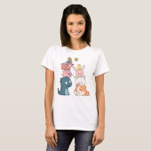Kute dieren t-shirt (Voorkant volledig)