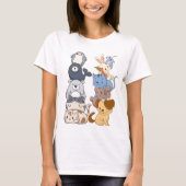 Kute dieren t-shirt (Voorkant)