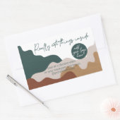 Kute Dingen in Bedrijfs Verpakking Rechthoekige Sticker (Envelop)