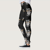 Kute Distsed Sleuf Running Team Leggings (Links)