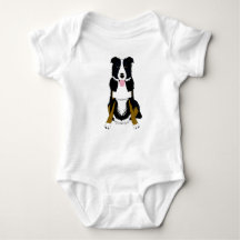 Kute dog design. baby bodysuit.