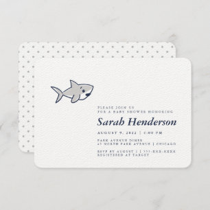 Kute door de hand getrokken uitnodiging tot het Ba