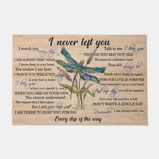 Kute Dragonflies Doormat, Dragonfly Lover Mat (Voorkant)