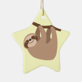 Kute drie-Toed sleuf Keramisch Ornament (Rechts)