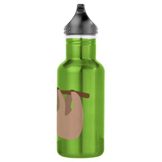 Kute drie-Toed sleuf Waterfles (Rechts)