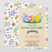 Kute-easter-uitnodiging Kaart (Voorkant / Achterkant)