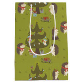 Kute egel met astomstructuur en hoge Kinderen Medium Cadeauzakje (Achterkant)