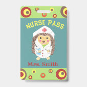 Kute-egelzuster-pas Badge (Front)