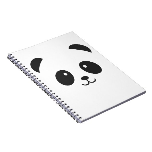 Kute en Cudly Panda-laptop Notitieboek (Rechterzijde)
