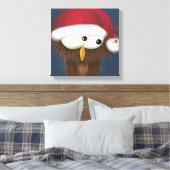 Kute en feestoowl canvas afdruk (Insitu (Slaapkamer))