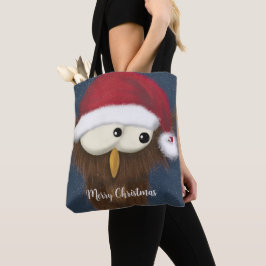Kute en feestoowl tote bag