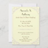 Kute en grappig kattenbruiloft kaart (Achterkant)