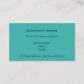 Kute en Inspirerend Aanmoedigende Citaat Visitekaartje (Achterkant)