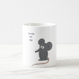 Kute en kleine muis koffiemok