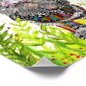 Kute en kleurrijk gnoomPoster - "8x10" Poster (Hoek)