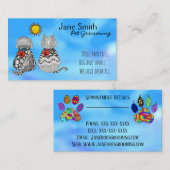 Kute en kleurrijke Visitekaartjes voor het kweken  (Voorkant / Achterkant)