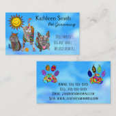 Kute en kleurrijke Visitekaartjes voor het kweken (Voorkant / Achterkant)