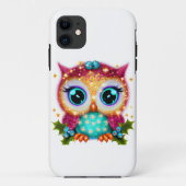 Kute en Schattige Kawaii Baby Owl Case-Mate iPhone Case (Achterkant)